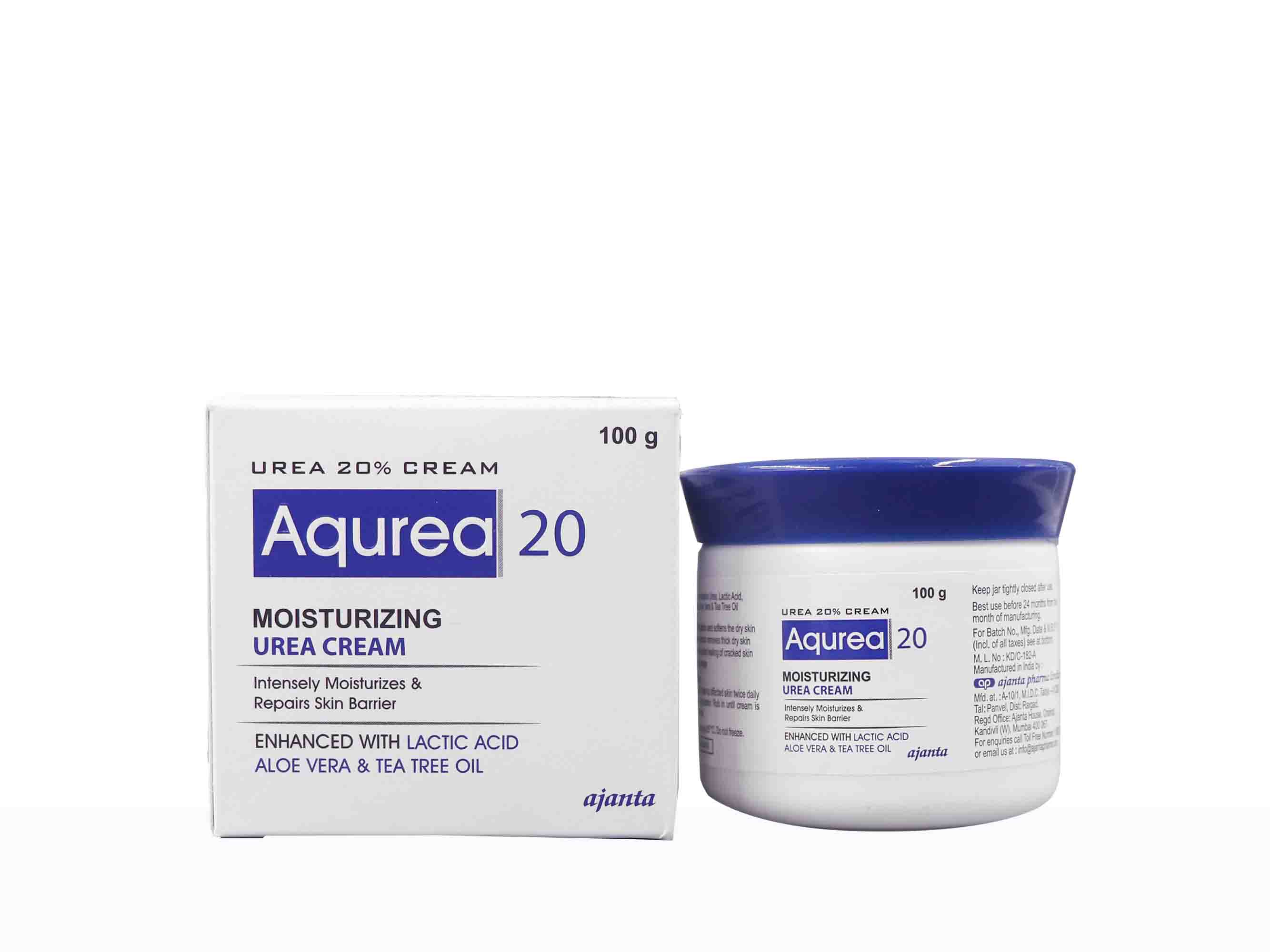 Aqurea 20 Moisturizing Urea Cream - Clinikally