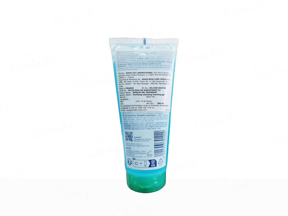 Bioderma Sebium Gel Moussant Purifying Cleansing Foaming Gel