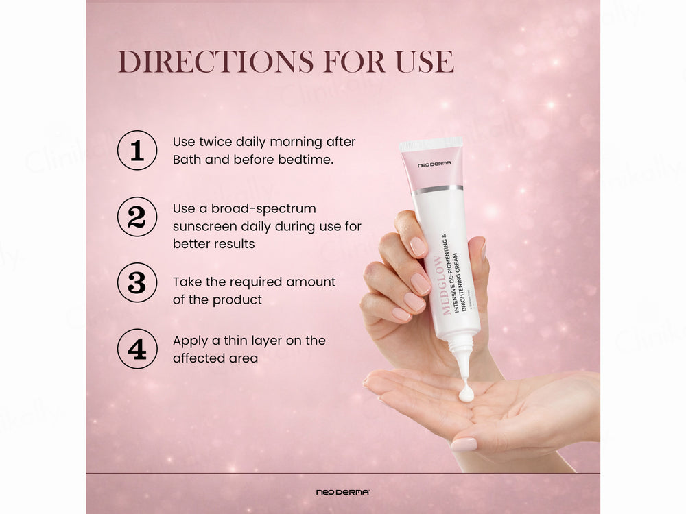 Medglow Intensive De-Pigmenting & Brightening Cream