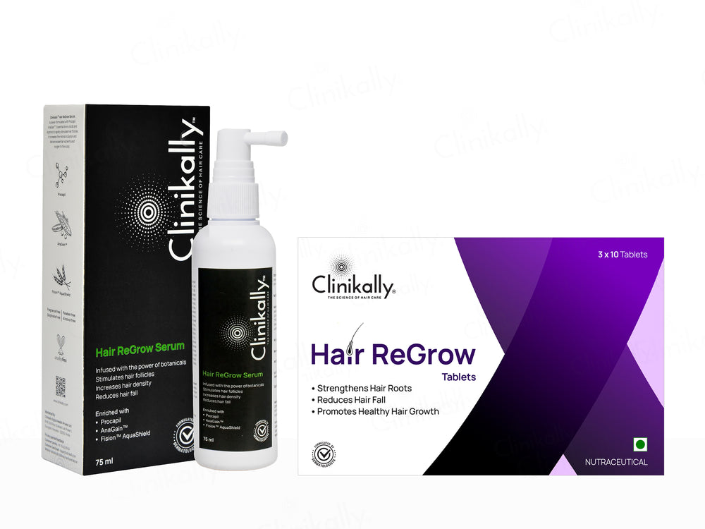 Clinikally Dual Action Hair ReGrow Kit
