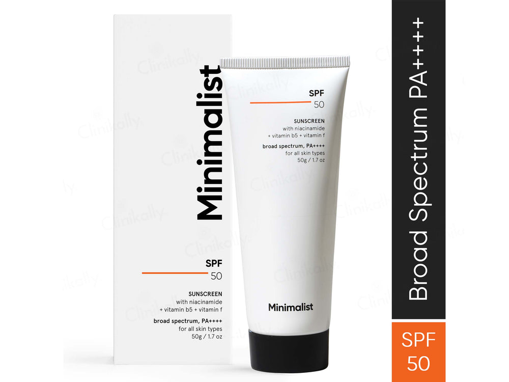 Minimalist Broad Spectrum Sunscreen SPF 50 PA++++