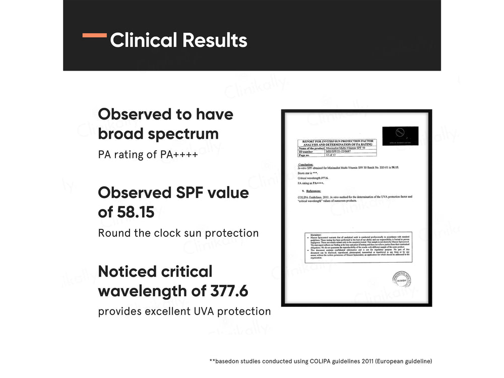 Minimalist Broad Spectrum Sunscreen SPF 50 PA++++