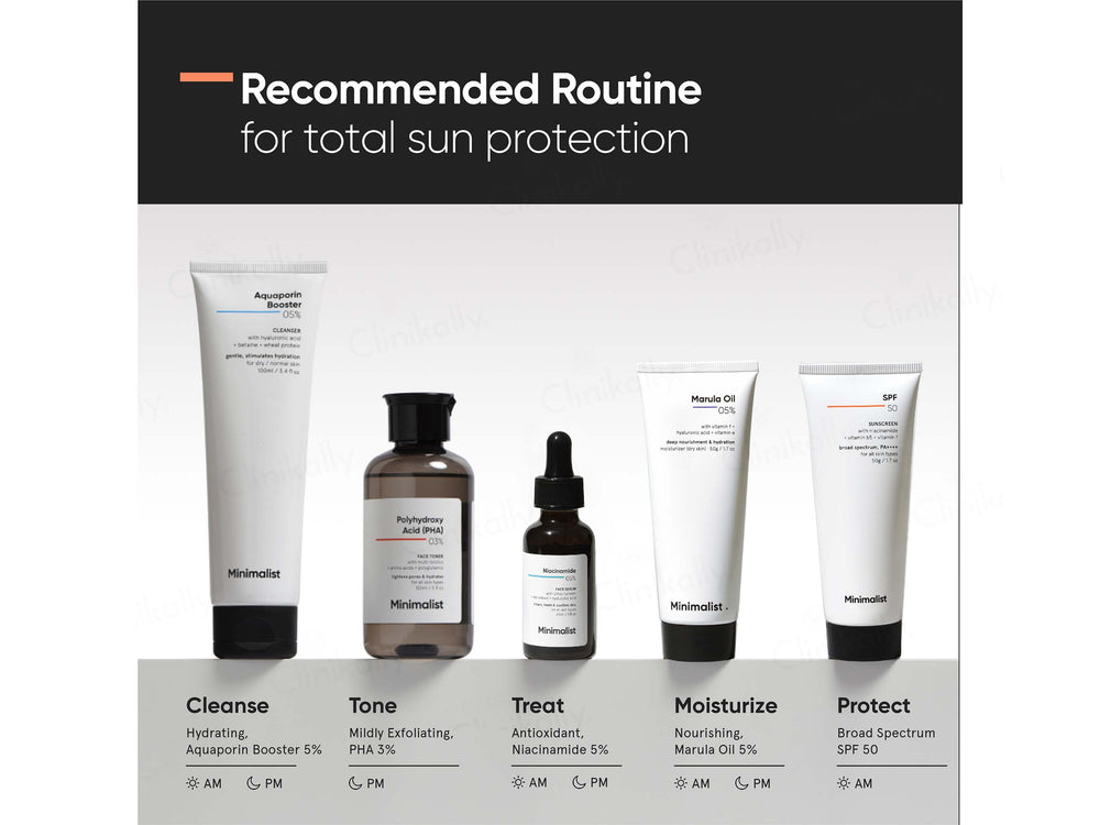 Minimalist Broad Spectrum Sunscreen SPF 50 PA++++