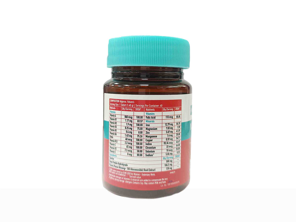 HK Vitals Multivitamin With Multimineral, Taurine & Ginseng Extract Tablet