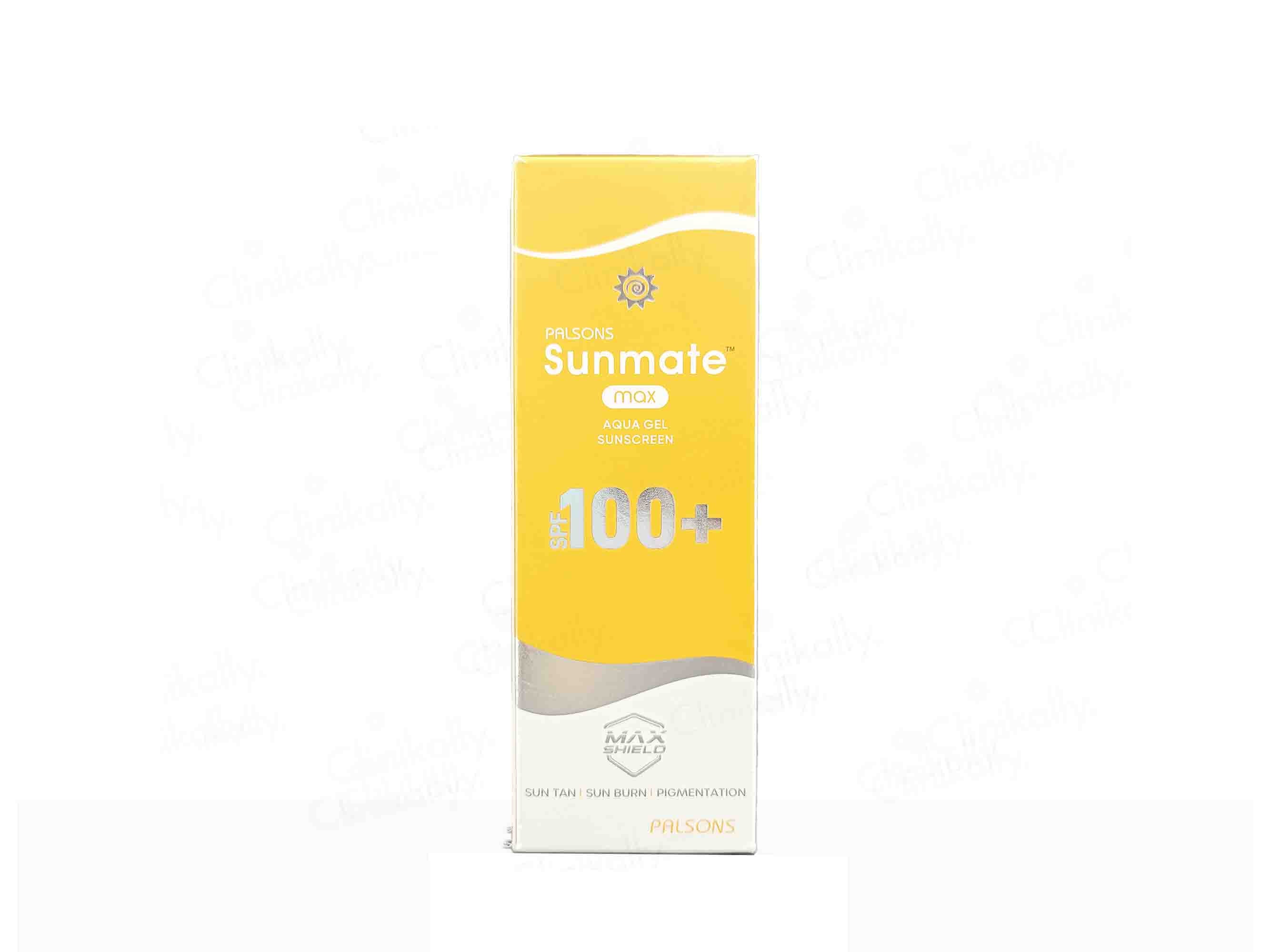 Palsons Sunmate Max Aqua Gel Sunscreen SPF 100+ - Clinikally