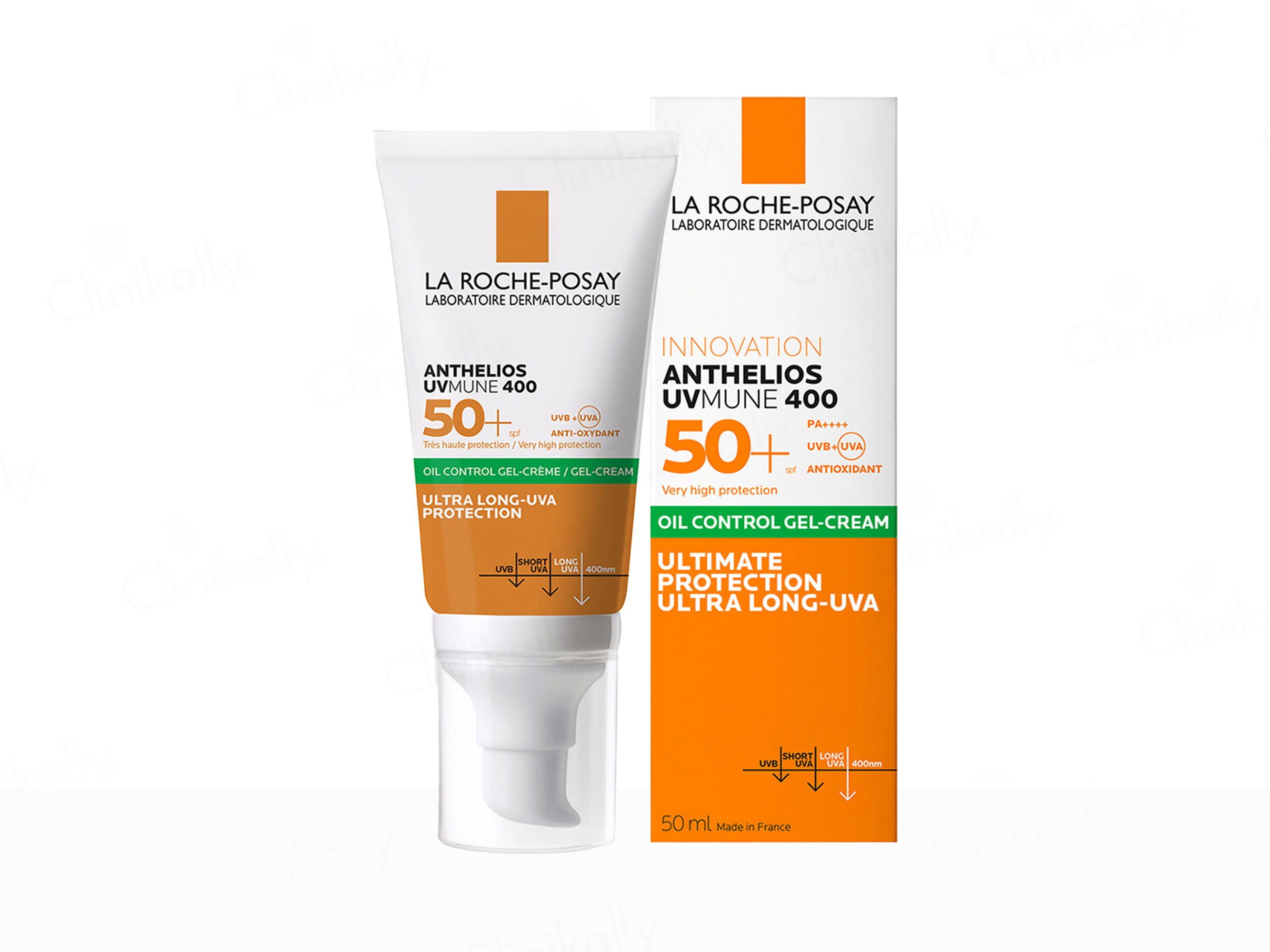 La Roche-Posay Anthelios UVMune 400 Oil Control Gel-Cream Sunscreen 50+ PA++++