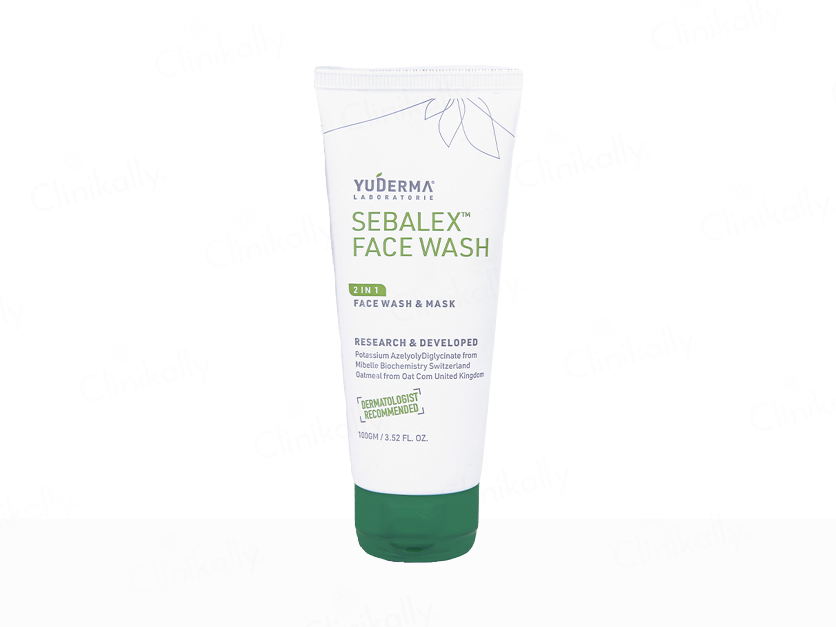 Yuderma Sebalex 2 in 1 Face Wash