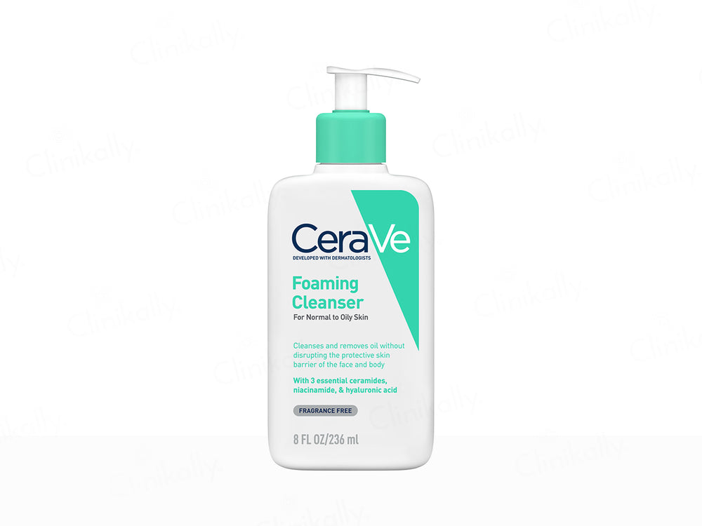 CeraVe Foaming Cleanser for Normal to Oily Skin