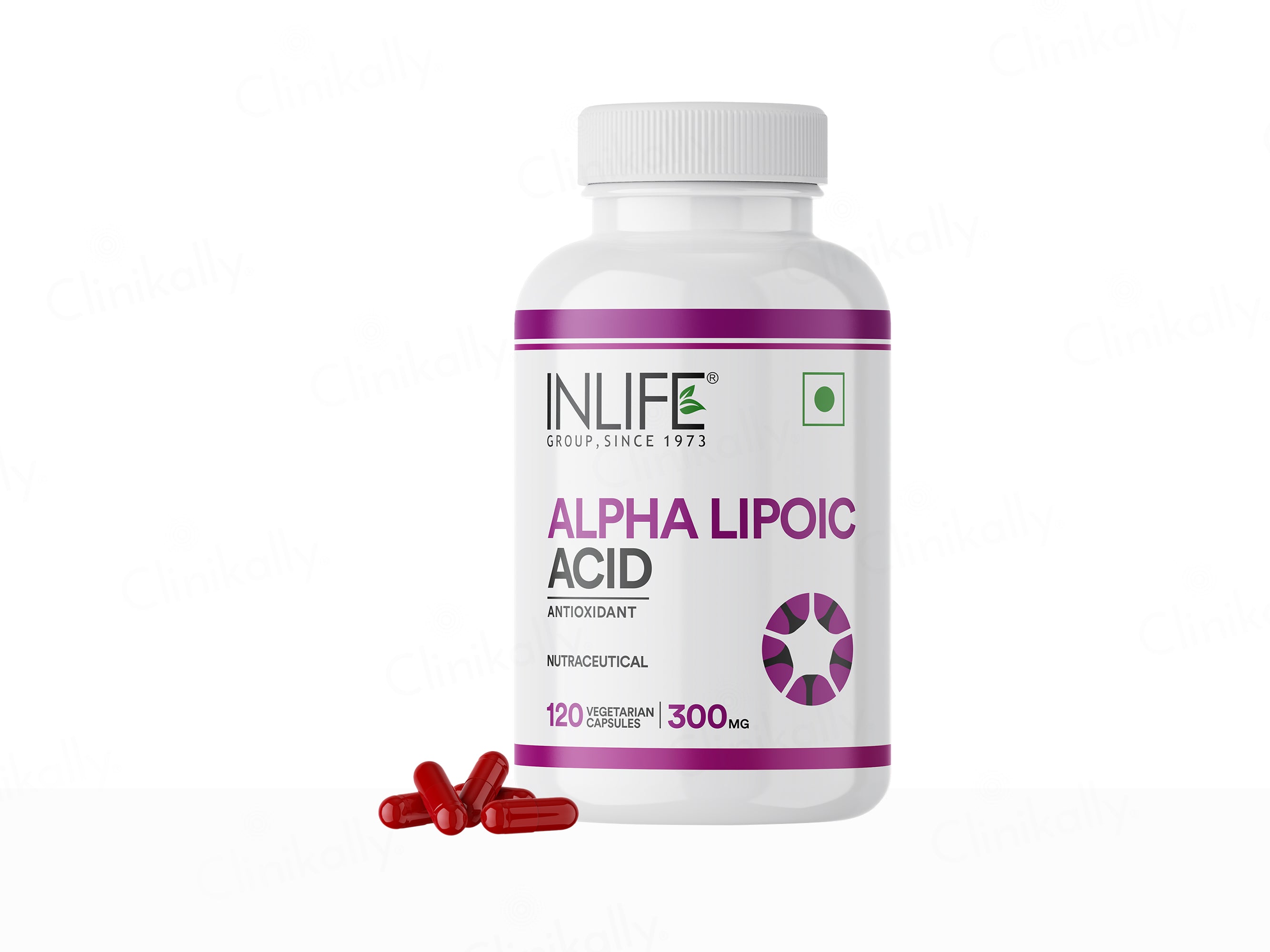 Inlife Alpha Lipoic Acid 300mg Antioxidant Capsule For Nerve Health & Energy