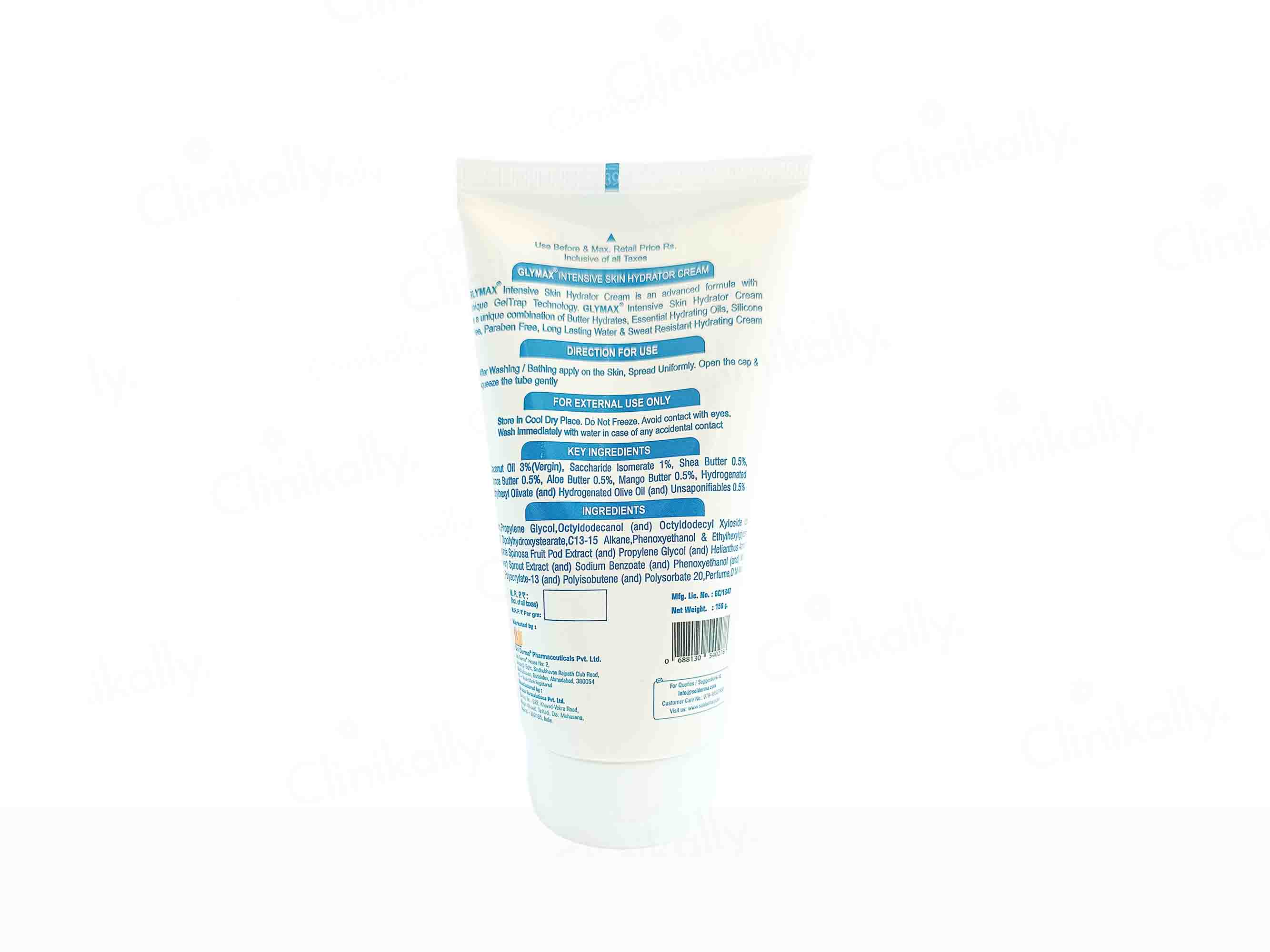 Glymax Intensive Skin Hydrator Cream - Clinikally