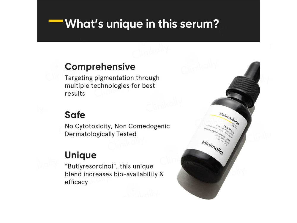 Minimalist 2% Alpha Arbutin Face Serum