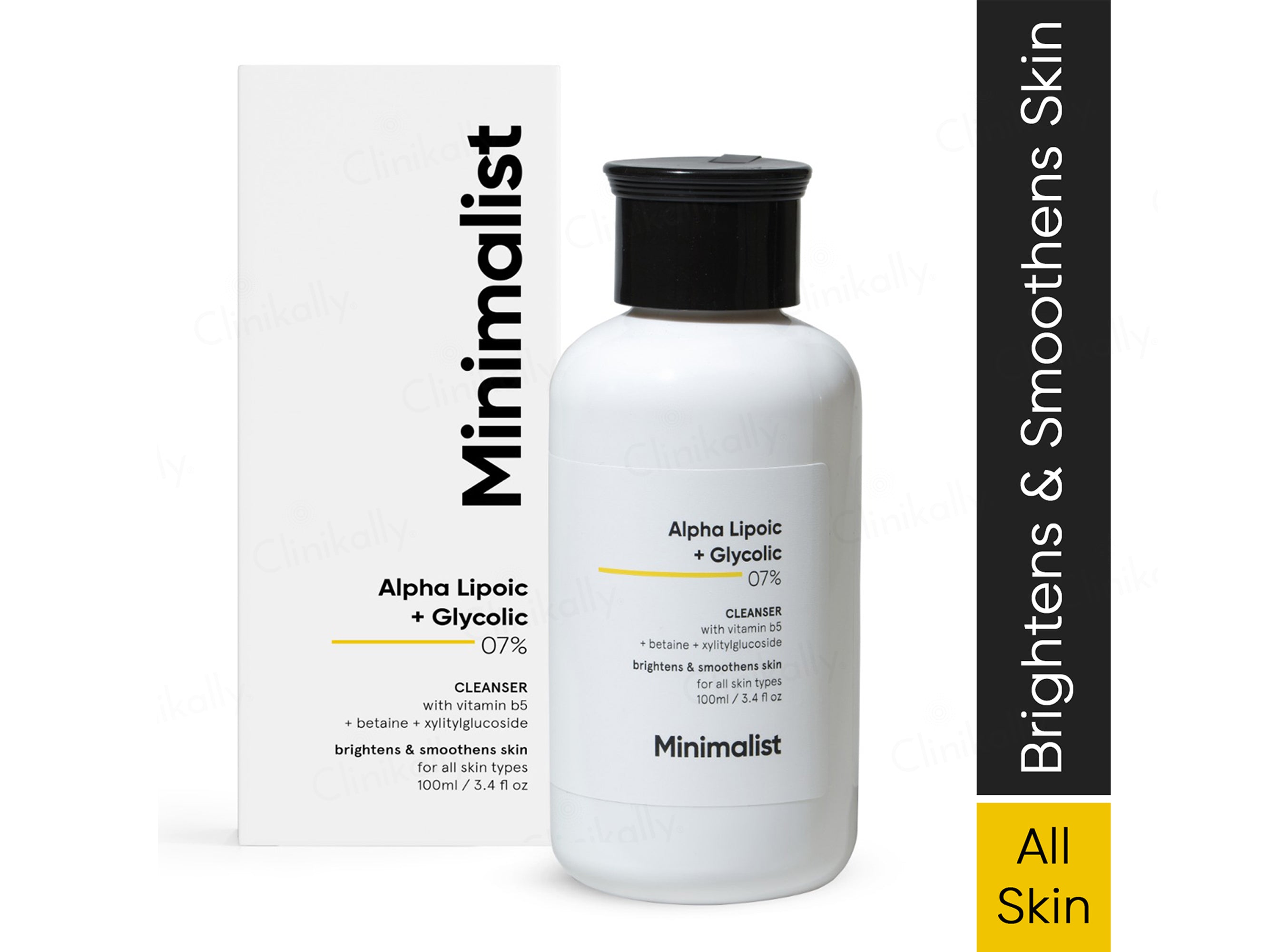 Minimalist 7% ALA & AHA Brightening Cleanser