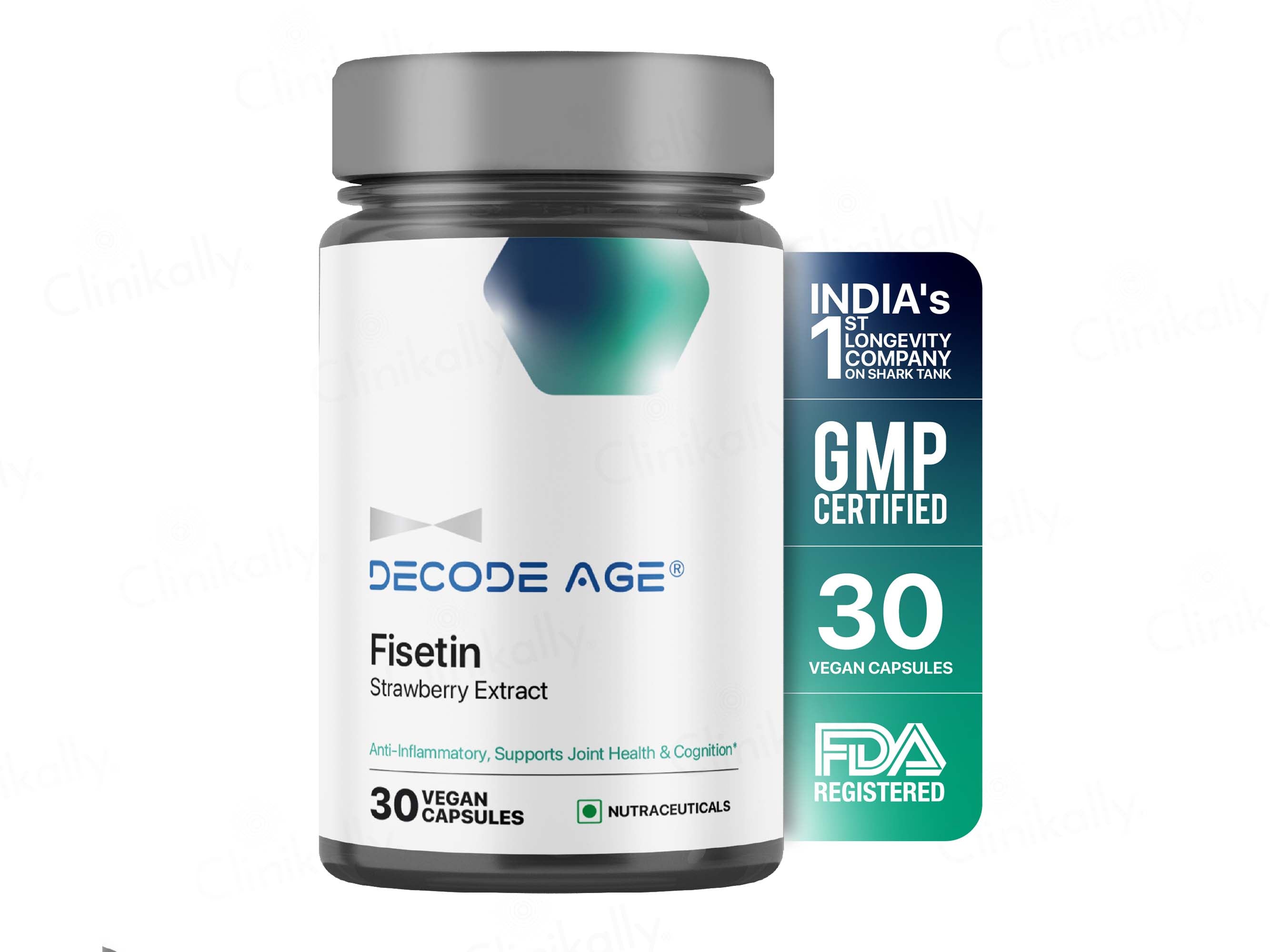 Decode Age Fisetin Vegan Capsule