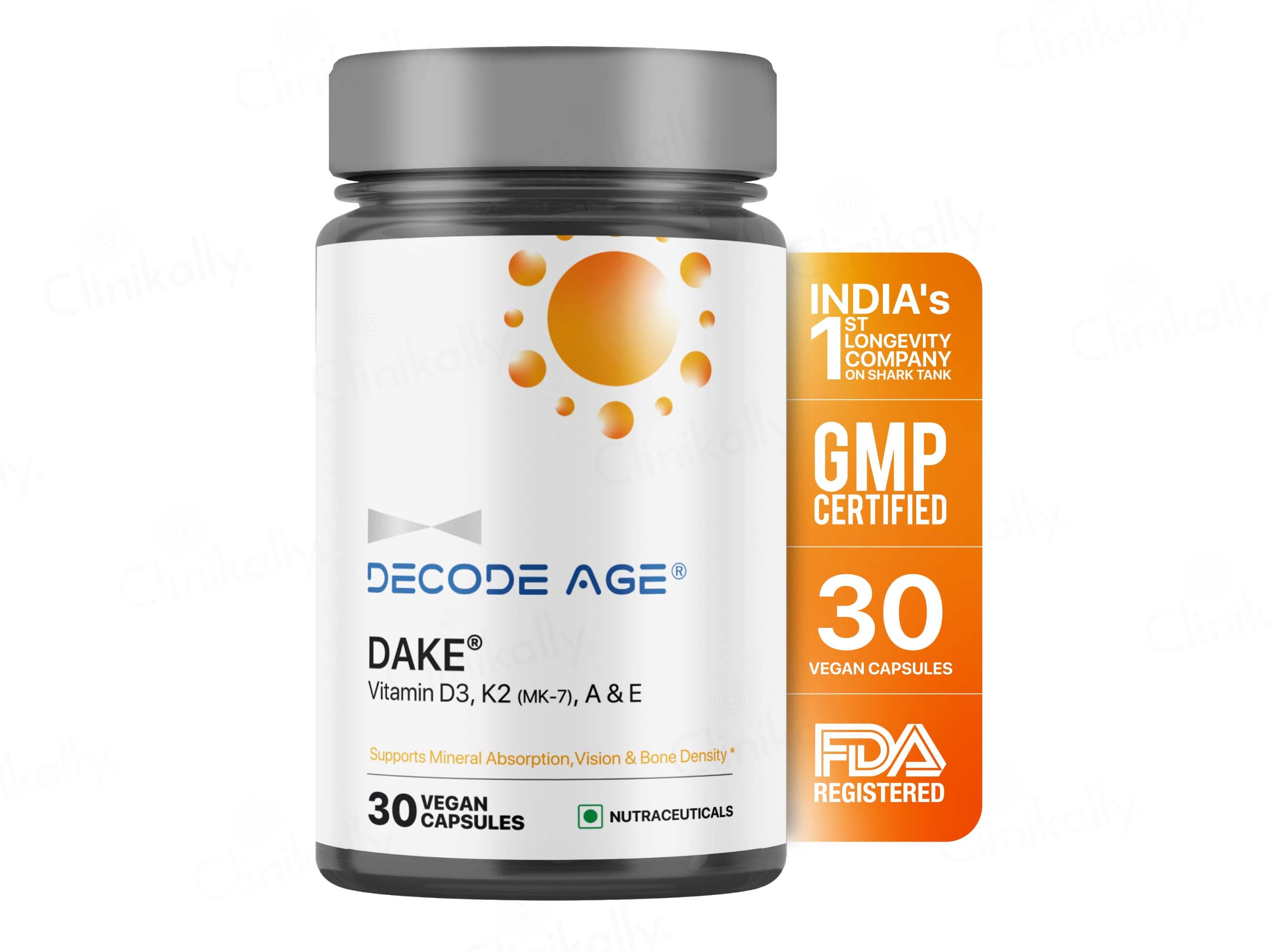 Decode Age DAKE Multivitamin Vegan Capsule