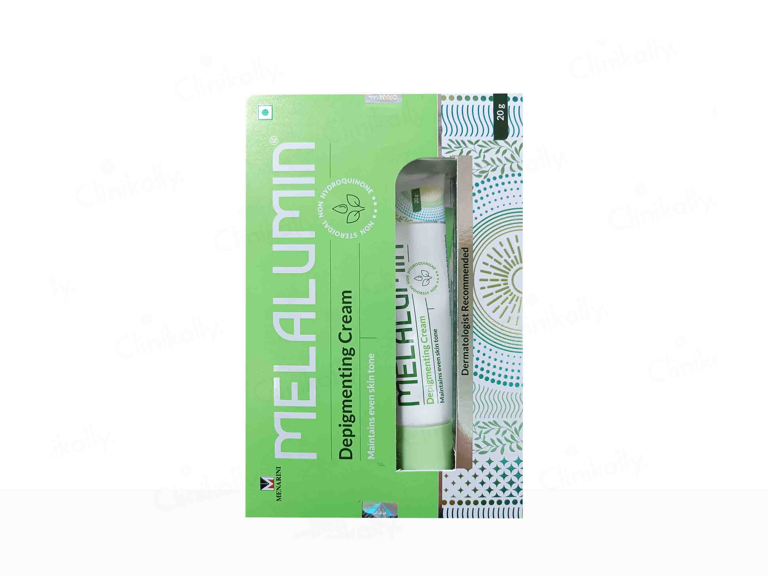 Melalumin Depigmenting Cream- Clinikally