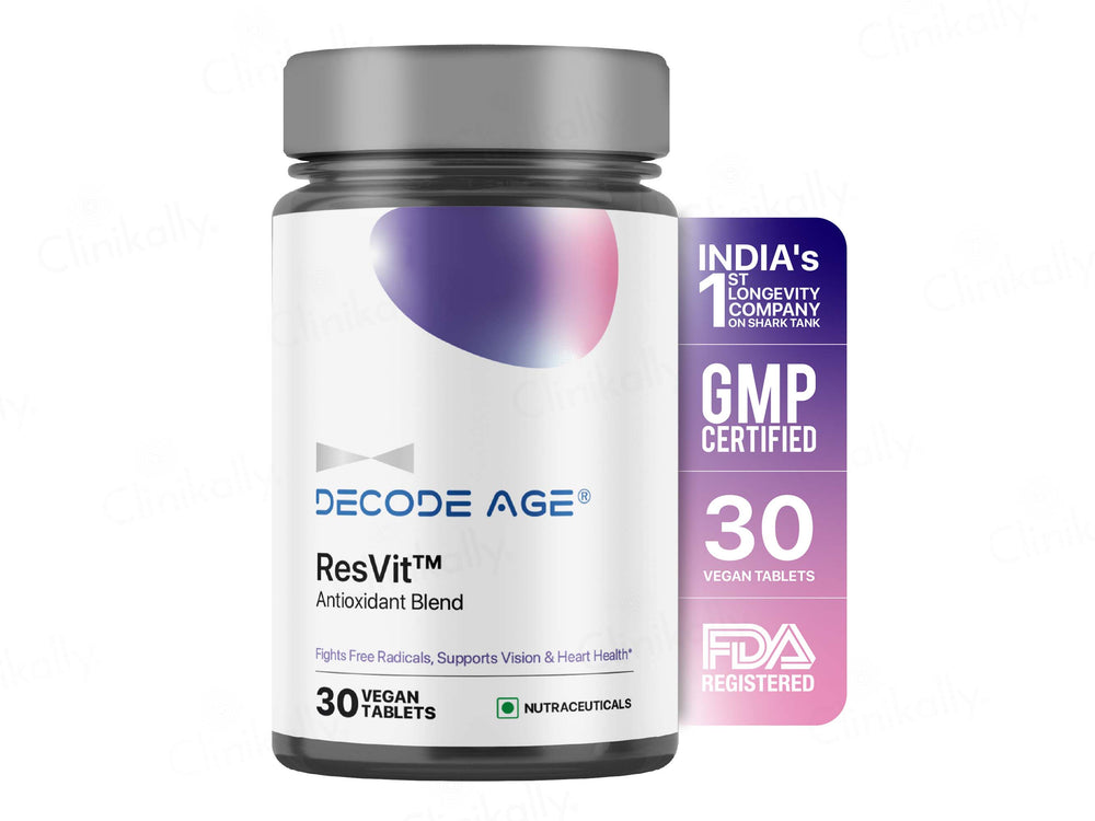 Decode Age ResVit Antioxidant Vegan Tablet
