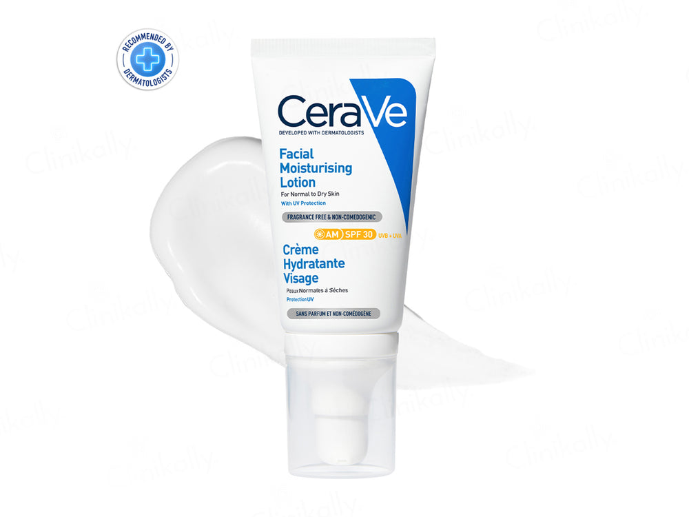 CeraVe AM Facial Moisturising Lotion For Normal to Dry Skin SPF 30
