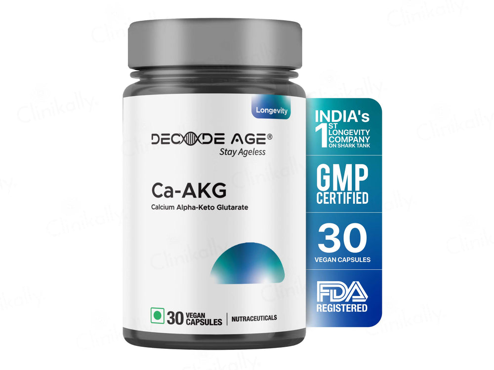 Decode Age Ca-AKG Vegan Capsule