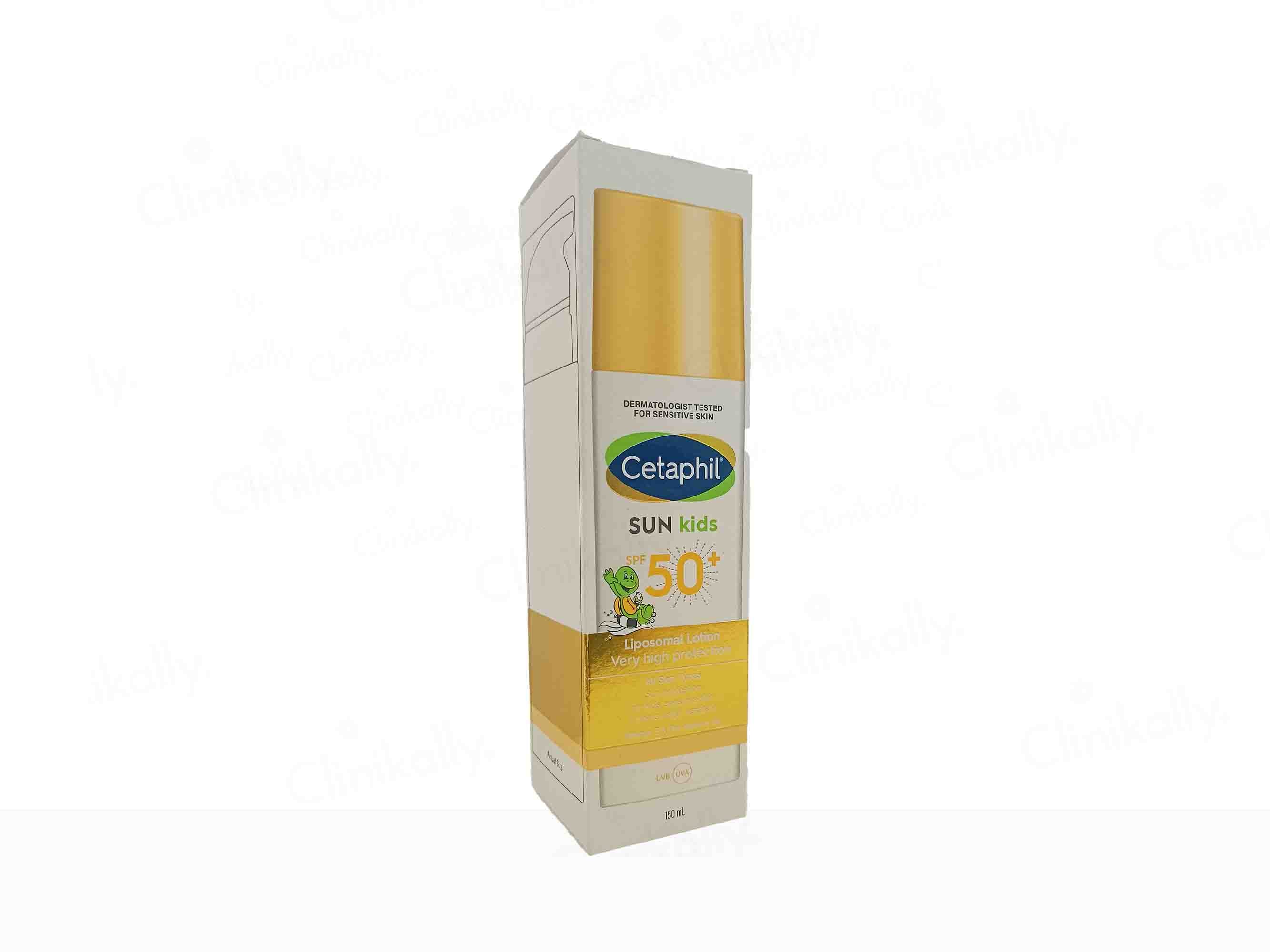 Cetaphil Sun Kids Very High Protection Liposomal Lotion SPF 50+ - Clinikally