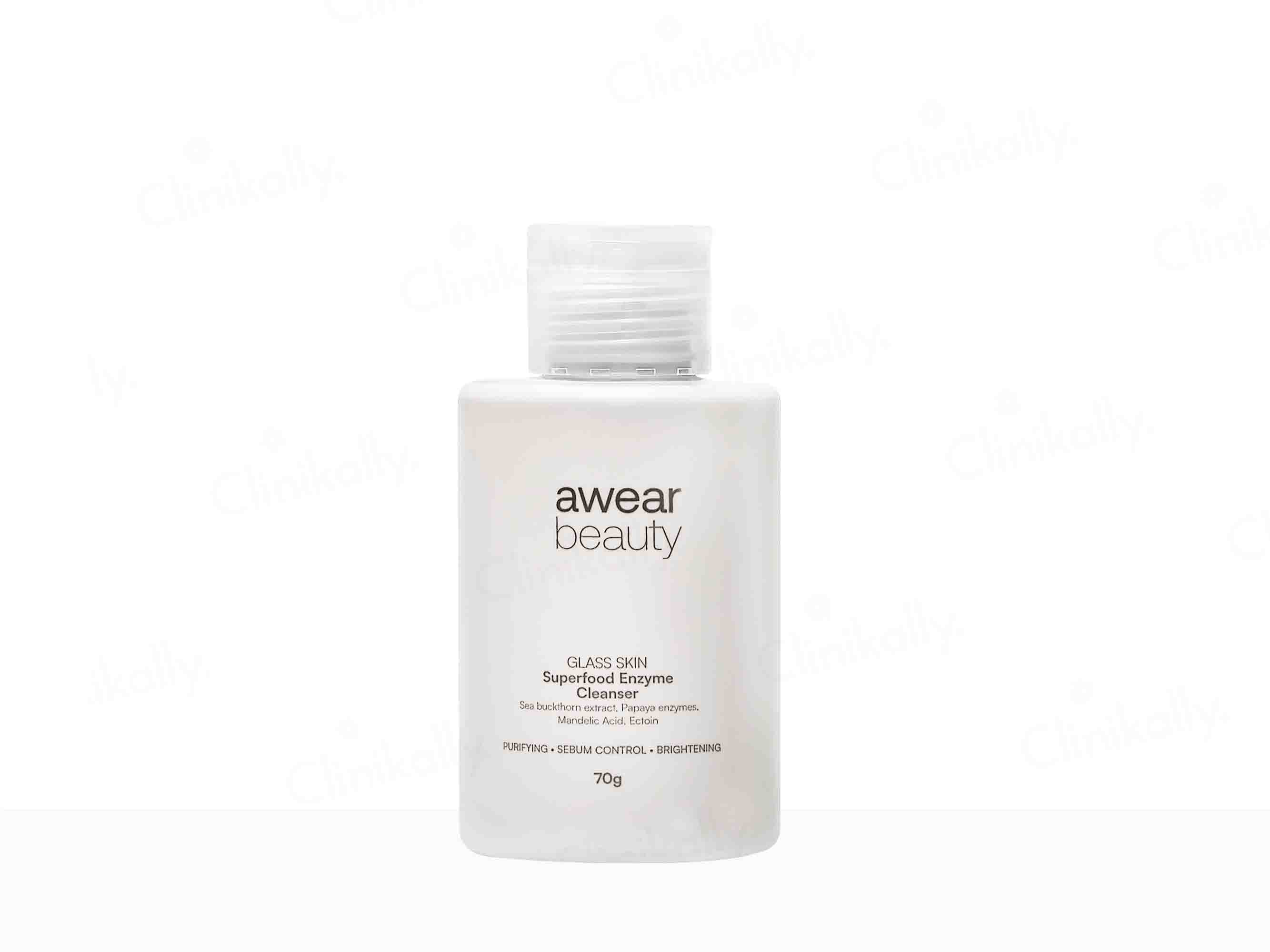 Awear Beauty Glass Skin Superfood Enzyme Cleanser