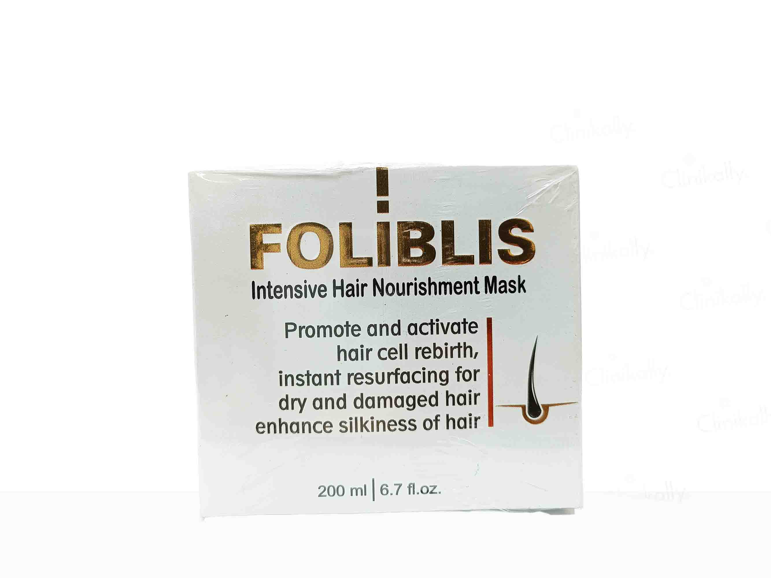 Foliblis Intensive Hair Nourishment Mask - Clinikally