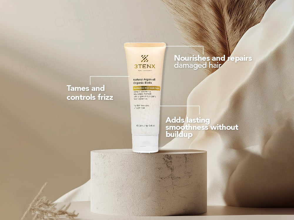 3Tenx Hydrating Frizz Fixer Cream For Frizz Free & Smooth Hair