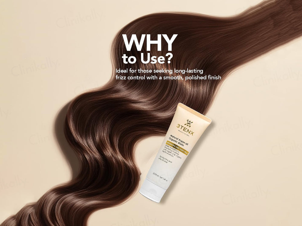 3Tenx Hydrating Frizz Fixer Cream For Frizz Free & Smooth Hair
