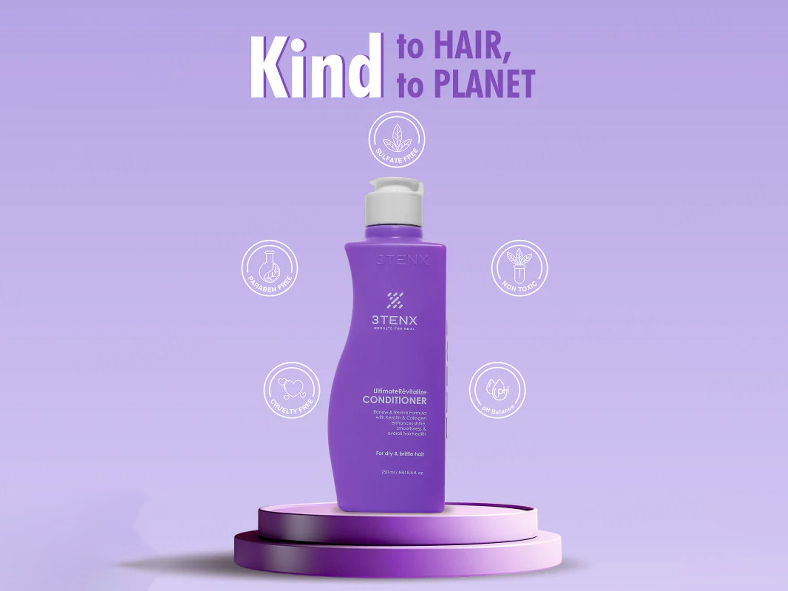 3Tenx Ultimate Revitalize Conditioner For Dry & Brittle Hair