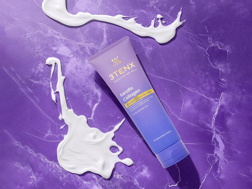 3Tenx Ultimate Revitalize Keratin Collagen Hair Mask For Dry & Brittle Hair