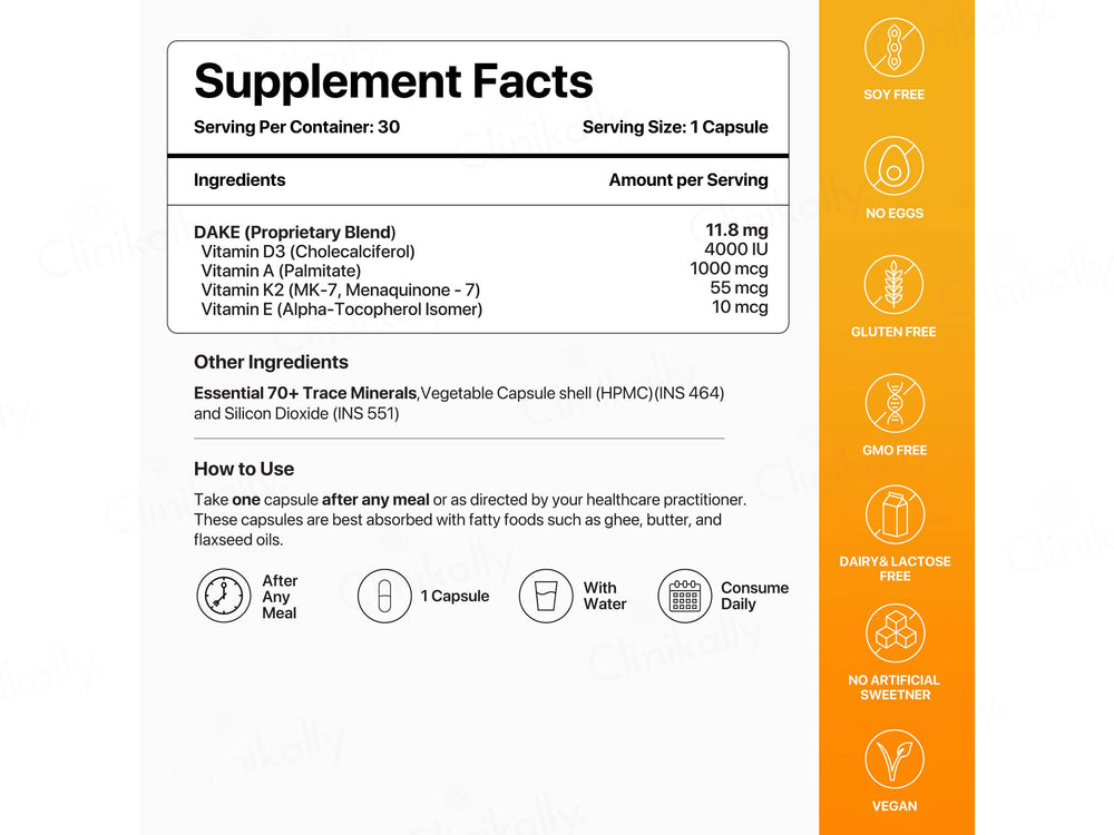 Decode Age DAKE Multivitamin Vegan Capsule