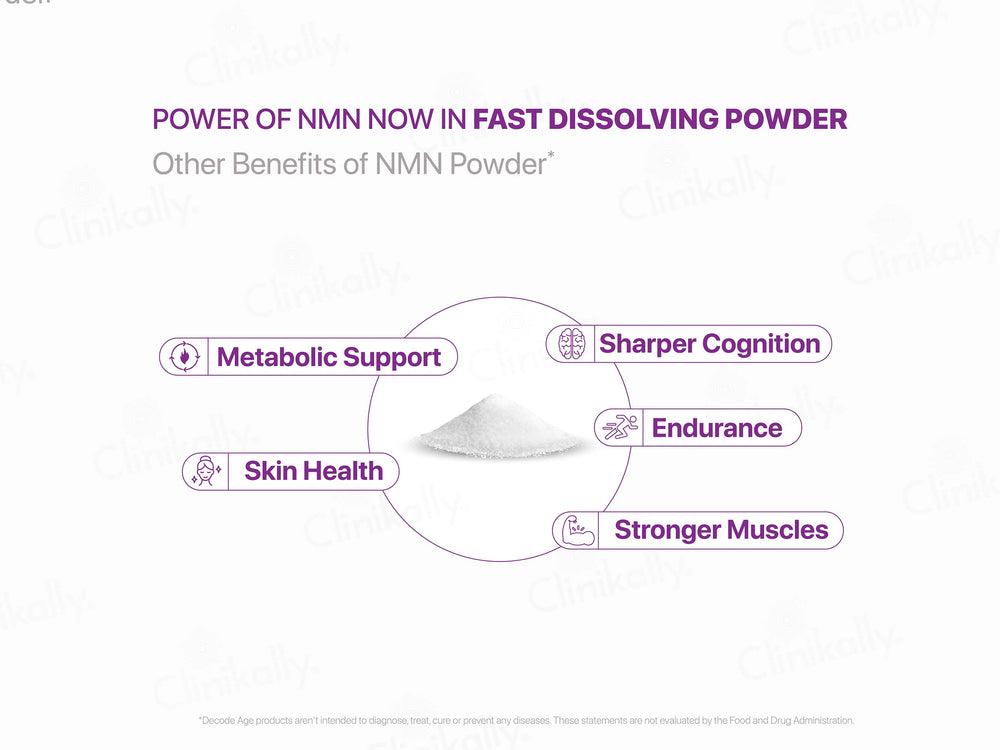 Decode Age Pure NMN Fast Dissolving Powder