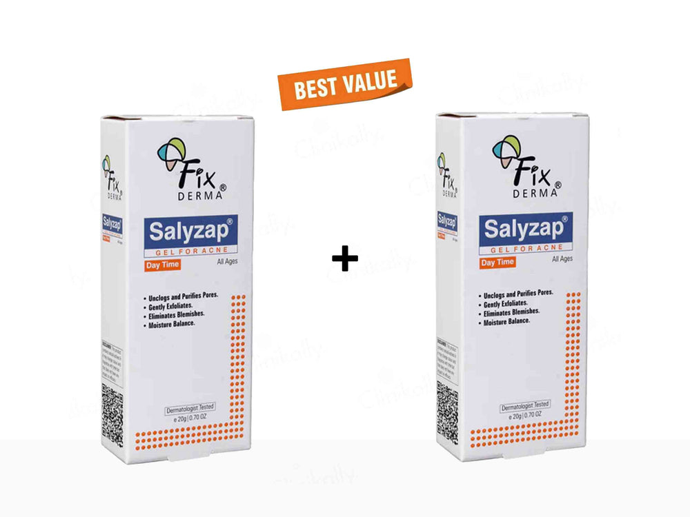 Fixderma Salyzap Gel For Acne Day Time-Clinikally