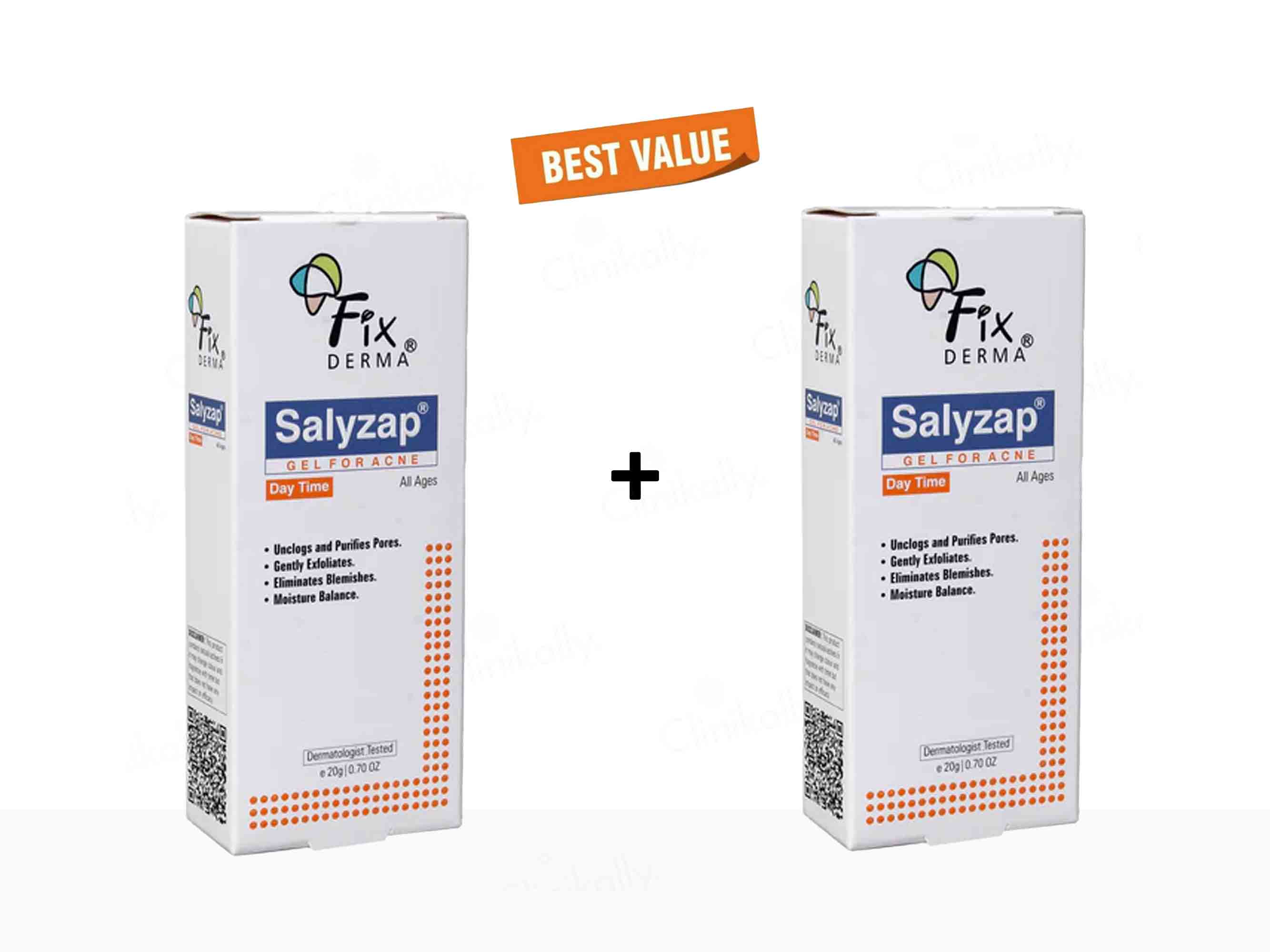 Fixderma Salyzap Gel For Acne Day Time-Clinikally