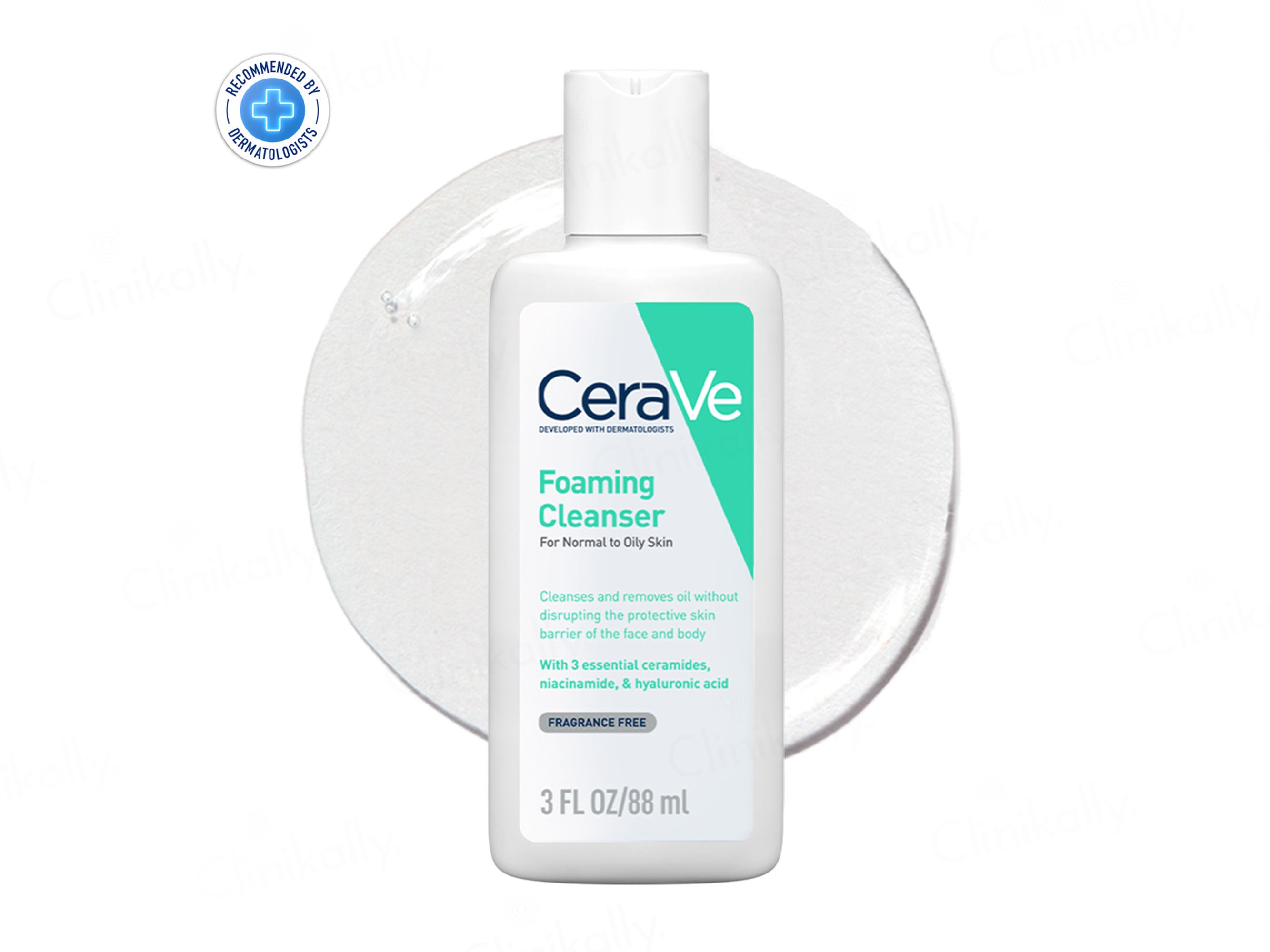 CeraVe Foaming Cleanser for Normal to Oily Skin
