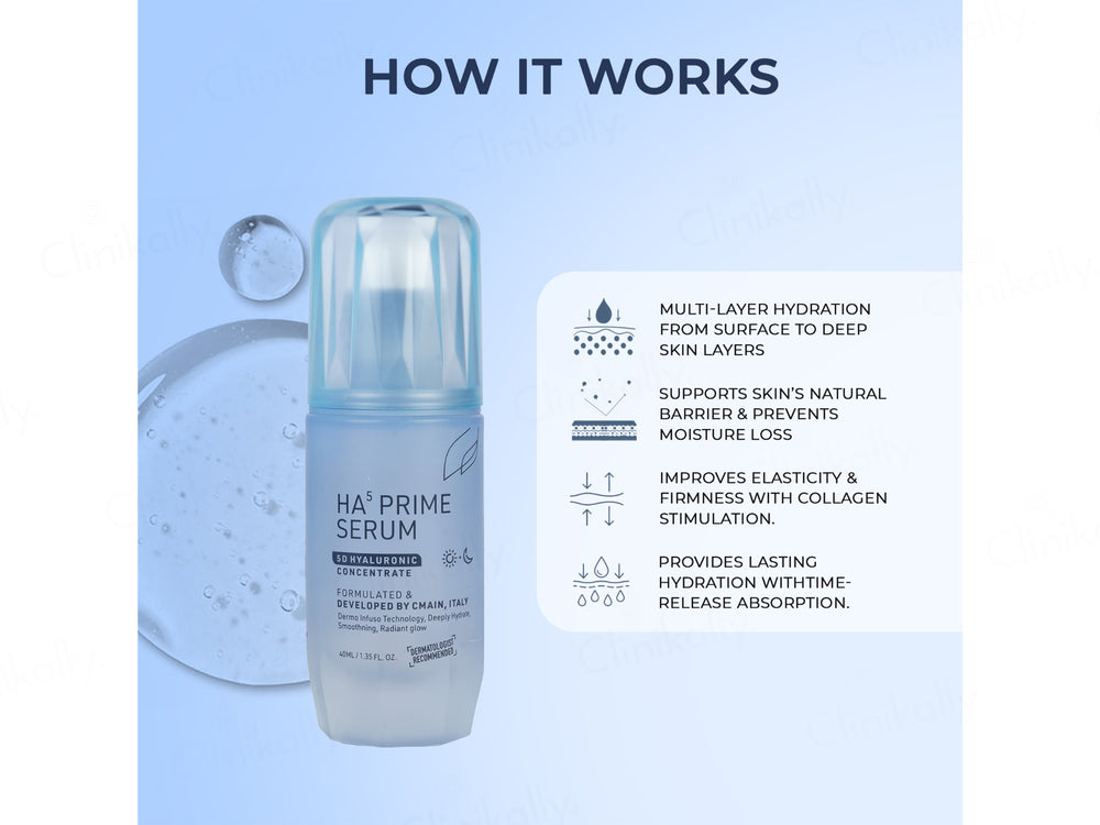 Yuderma HA Prime 5D Hyaluronic Concentrate Serum