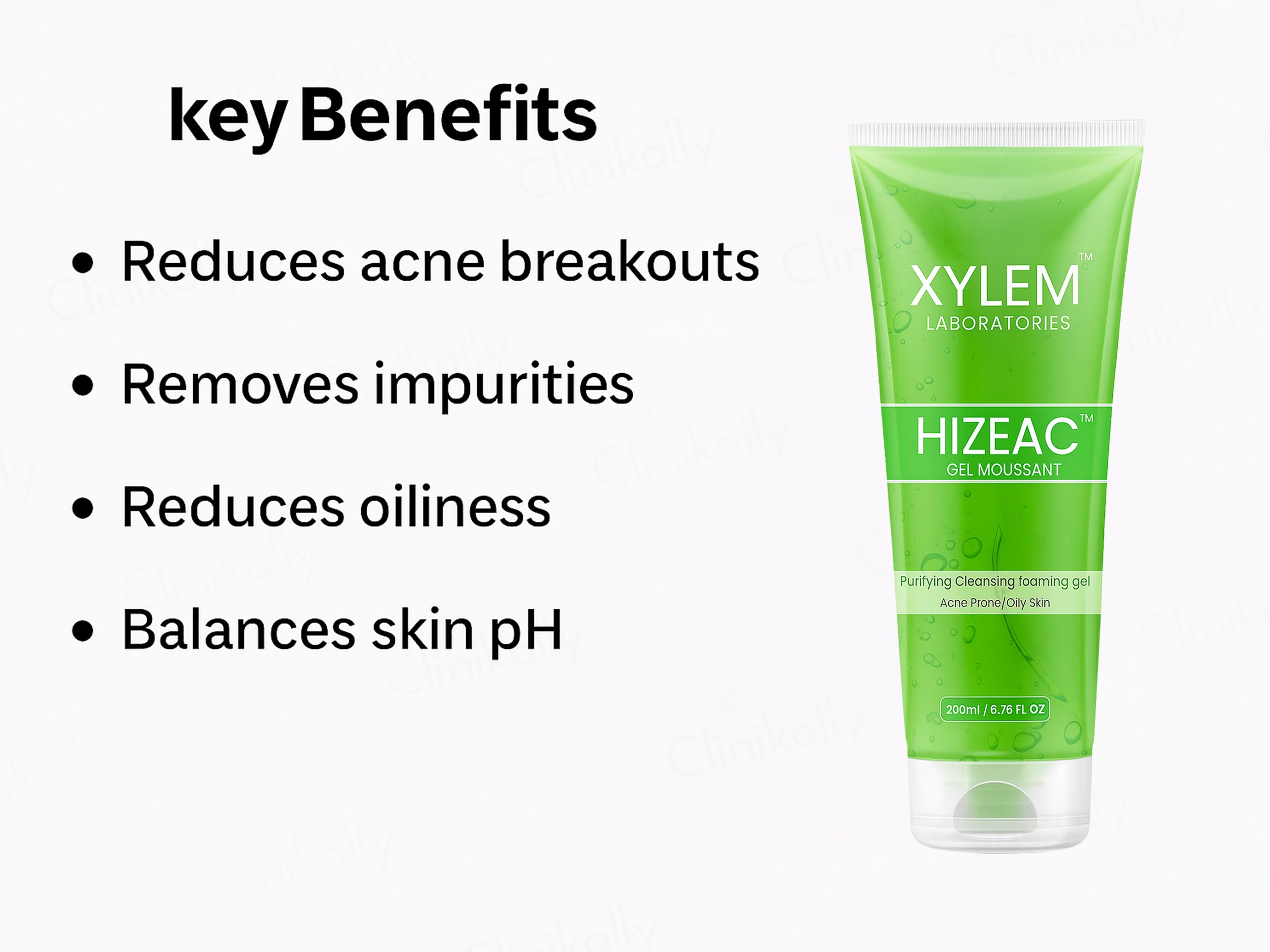 Xylem Hizeac Gel Moussant Purifying Cleansing Foaming Gel