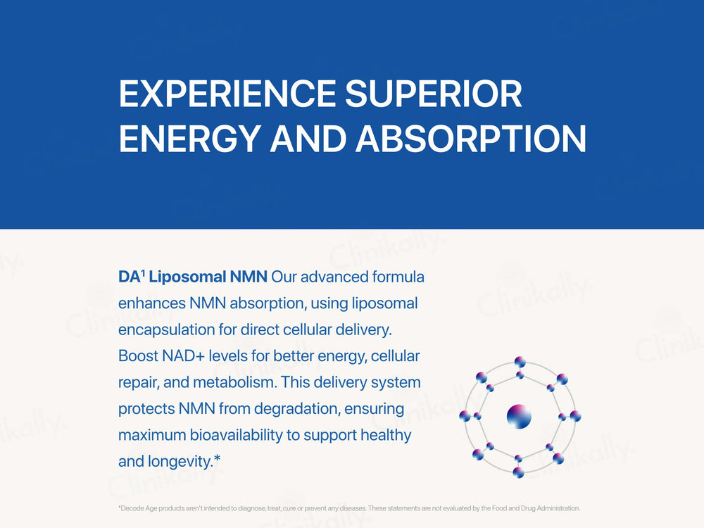 Decode Age Liposomal NMN 500 Vegan Capsule
