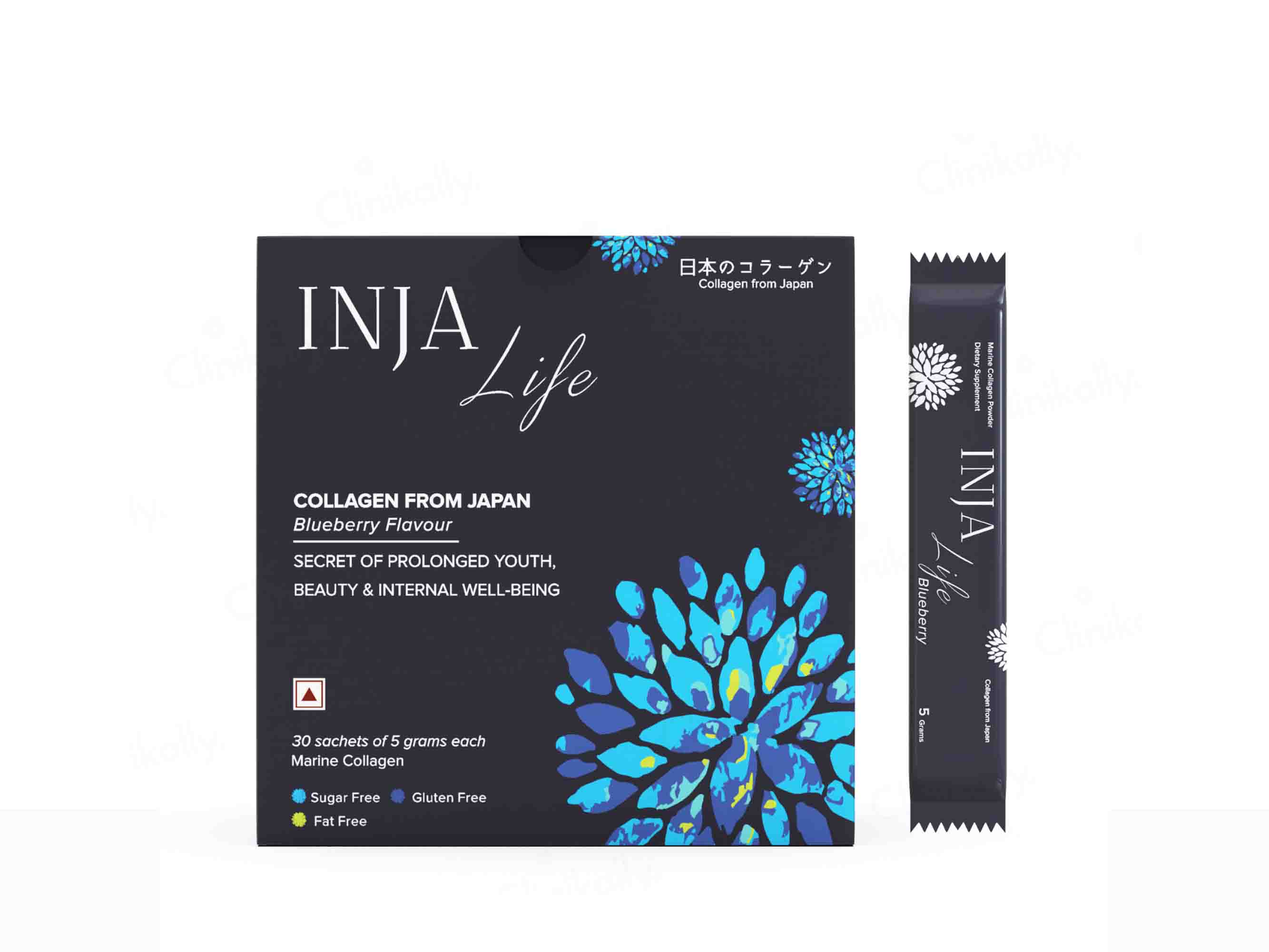 INJA Life Collagen - Blueberry - Clinikally