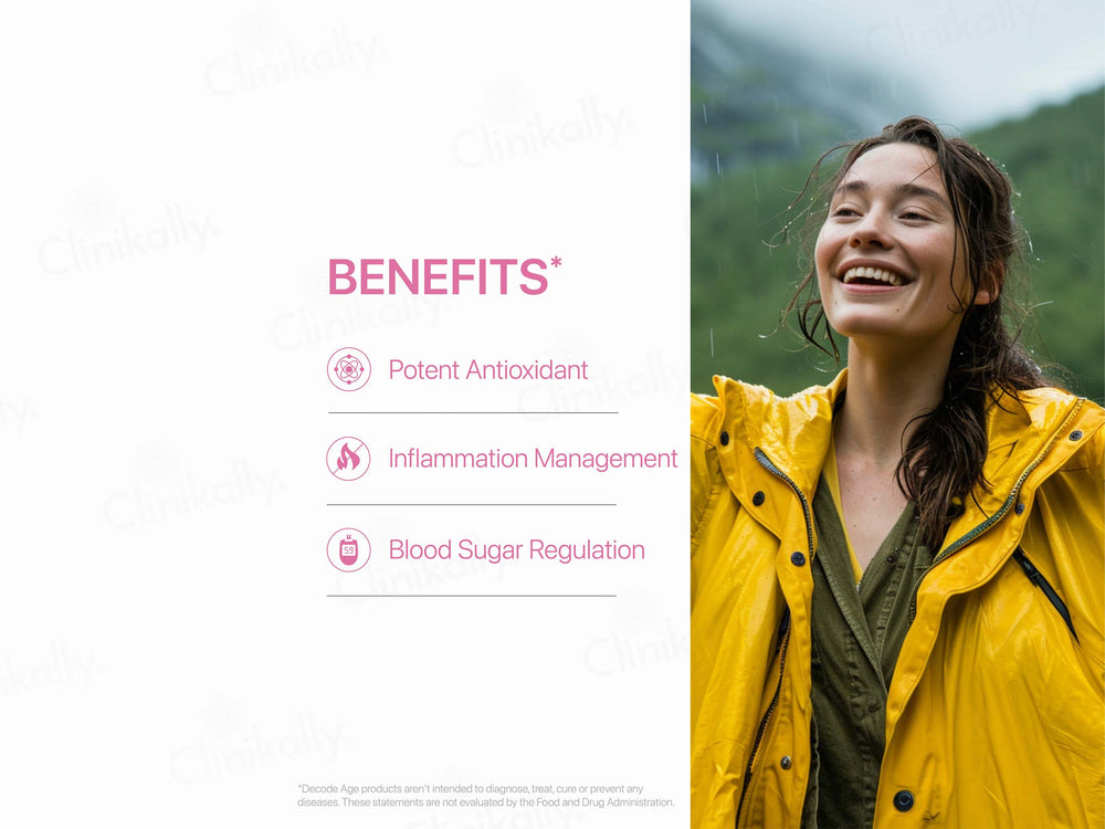 Decode Age Trans-Resveratrol 500 Vegan Capsule