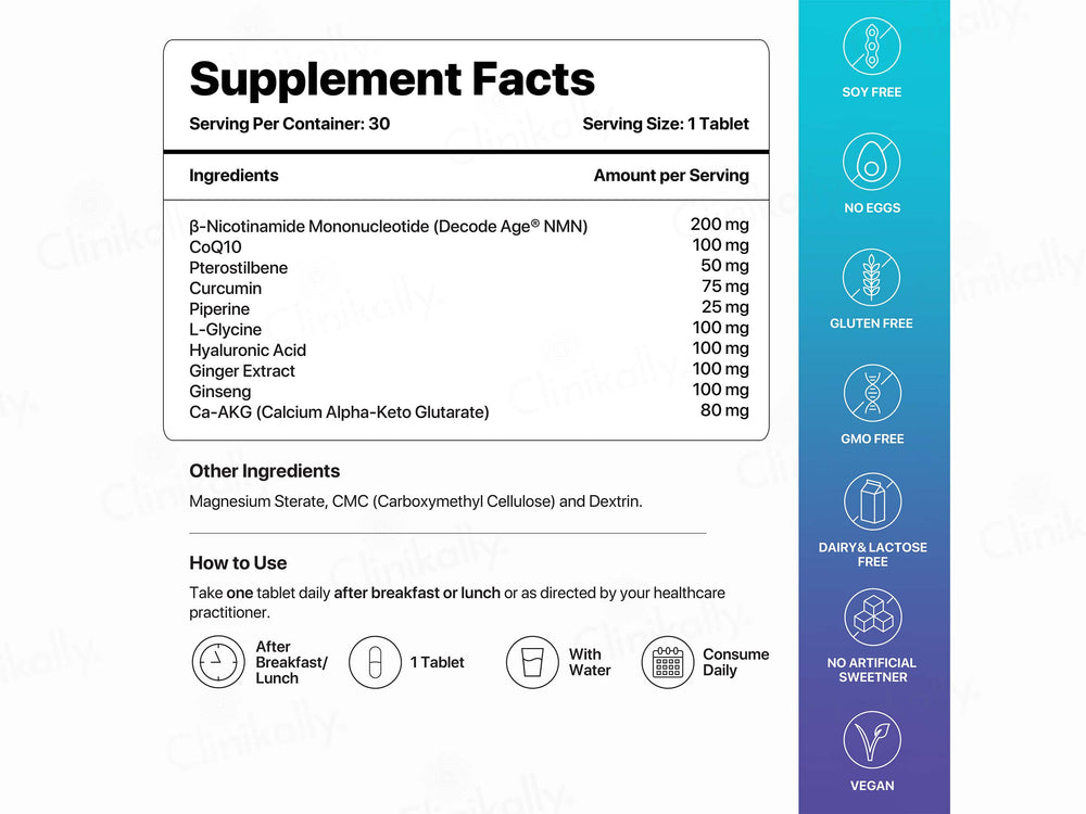 Decode Age LongeVit Vegan Tablet
