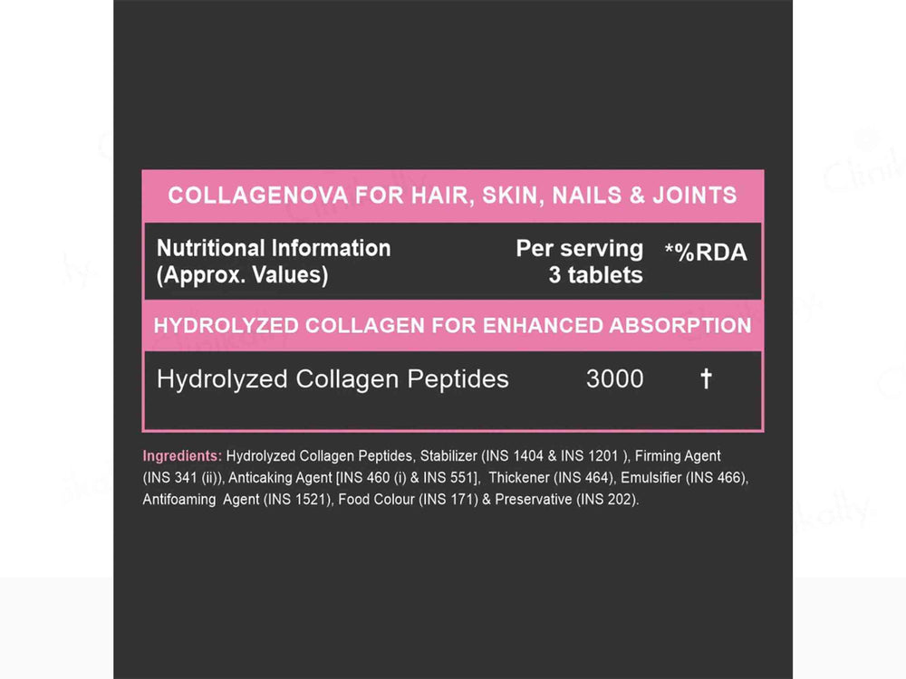 Carbamide Forte Hydrolyzed Collagen Tablet