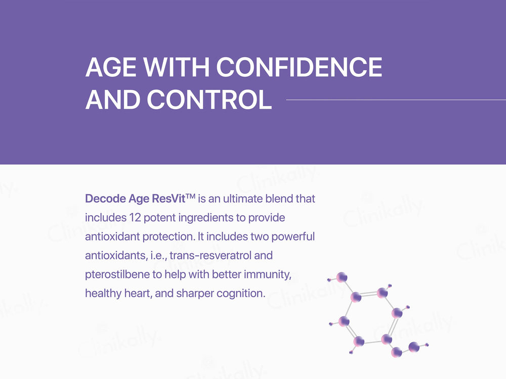 Decode Age ResVit Antioxidant Vegan Tablet