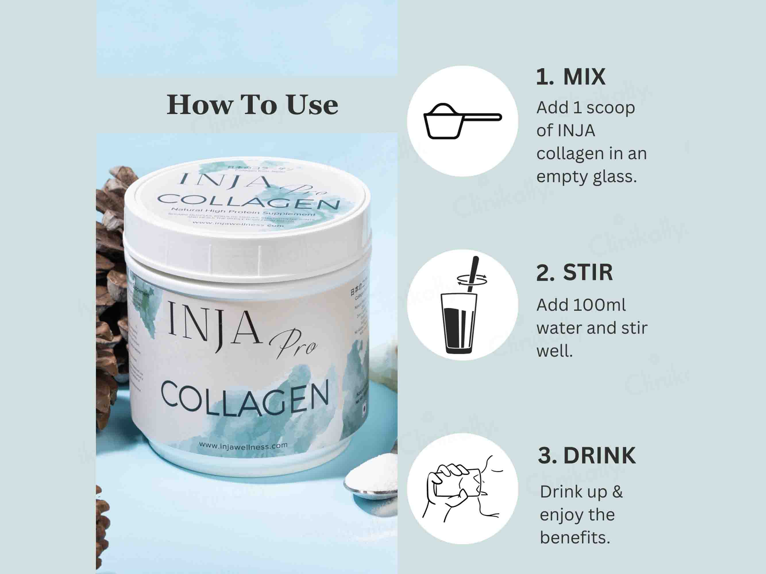 INJA Pro Collagen - Natural Flavour - Clinikally