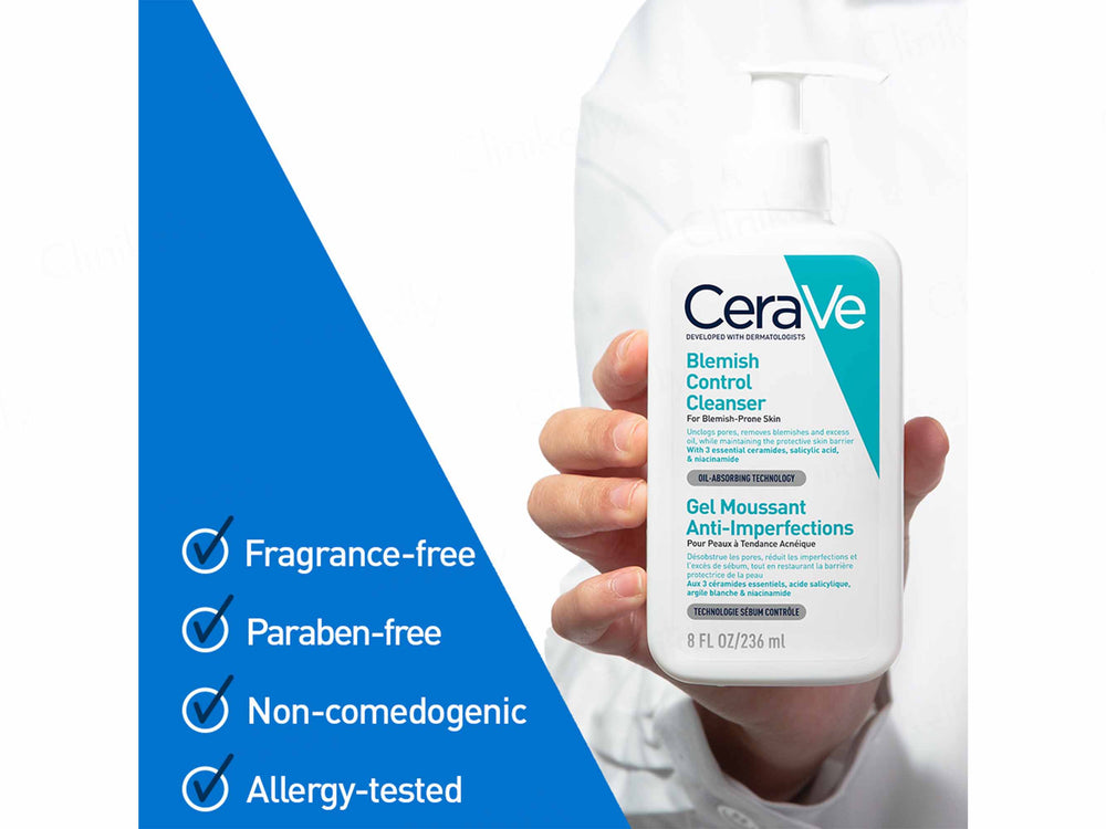 CeraVe Blemish Control Cleanser For Blemish-Prone Skin