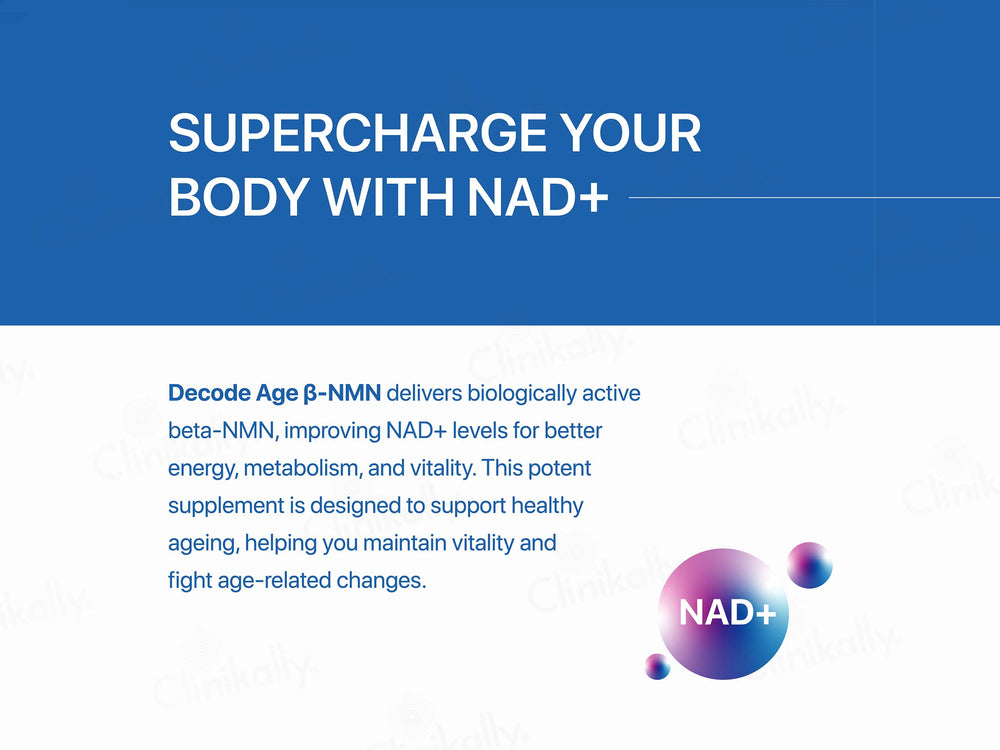 Decode Age Beta NMN 1000 Vegan Capsule