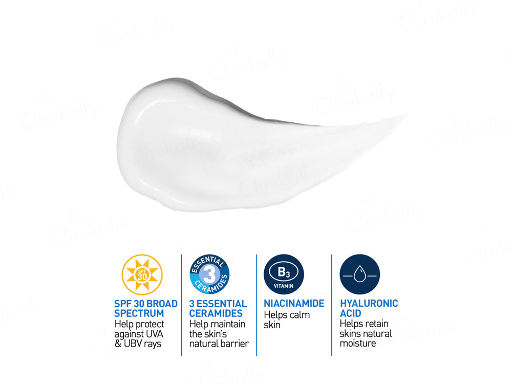 CeraVe AM Facial Moisturising Lotion For Normal to Dry Skin SPF 30