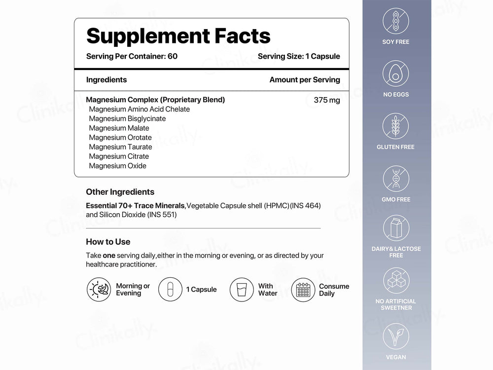 Decode Age Mag7 Magnesium Complex Vegan Capsule