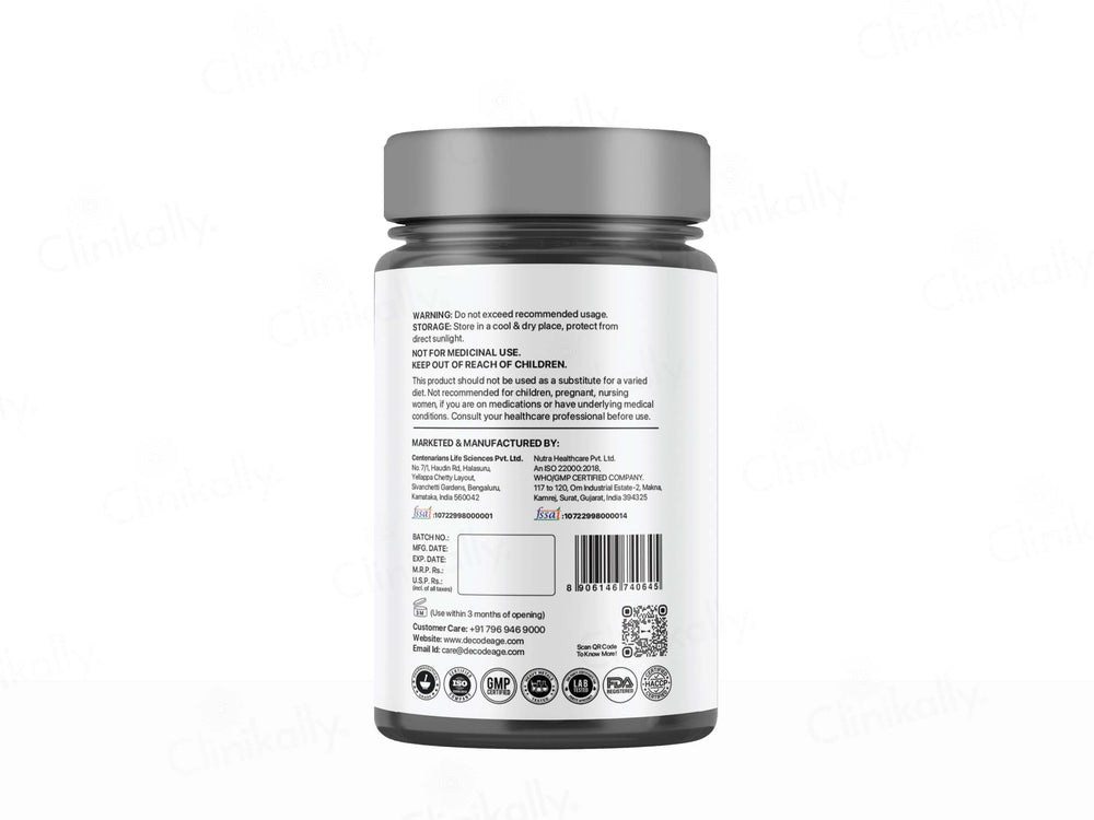 Decode Age Liposomal NMN 500 Vegan Capsule