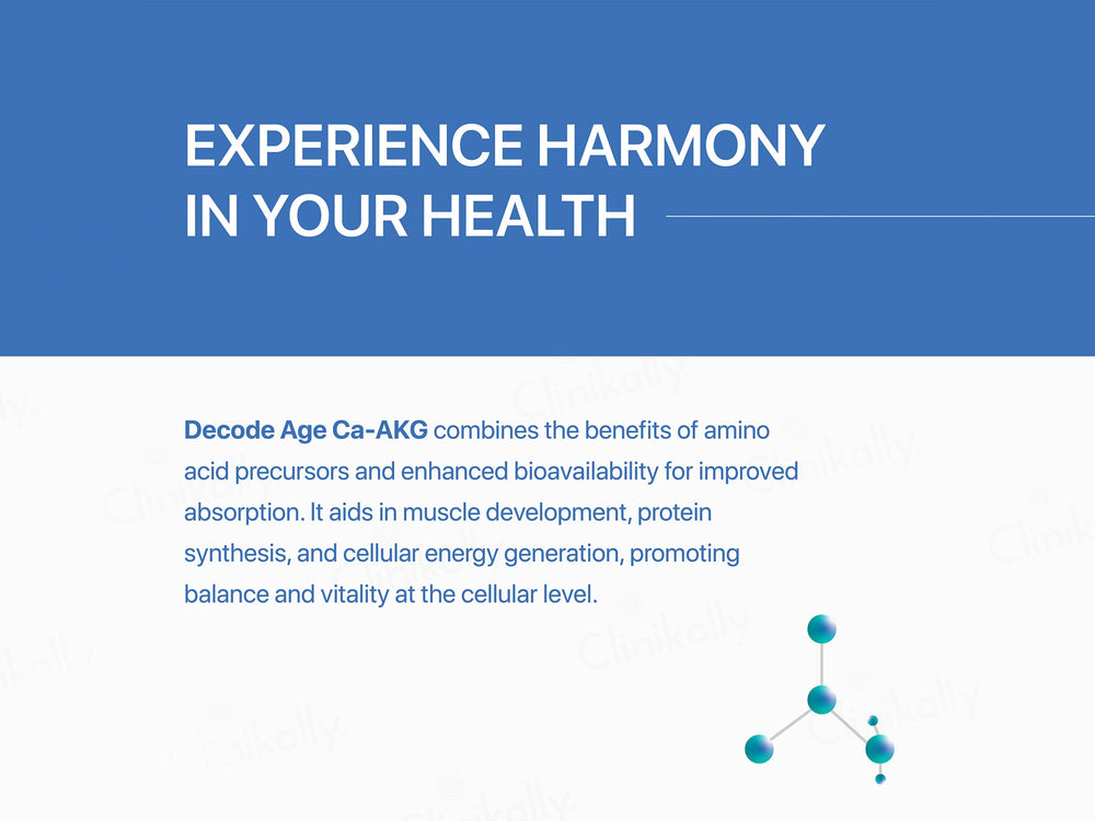 Decode Age Ca-AKG Vegan Capsule