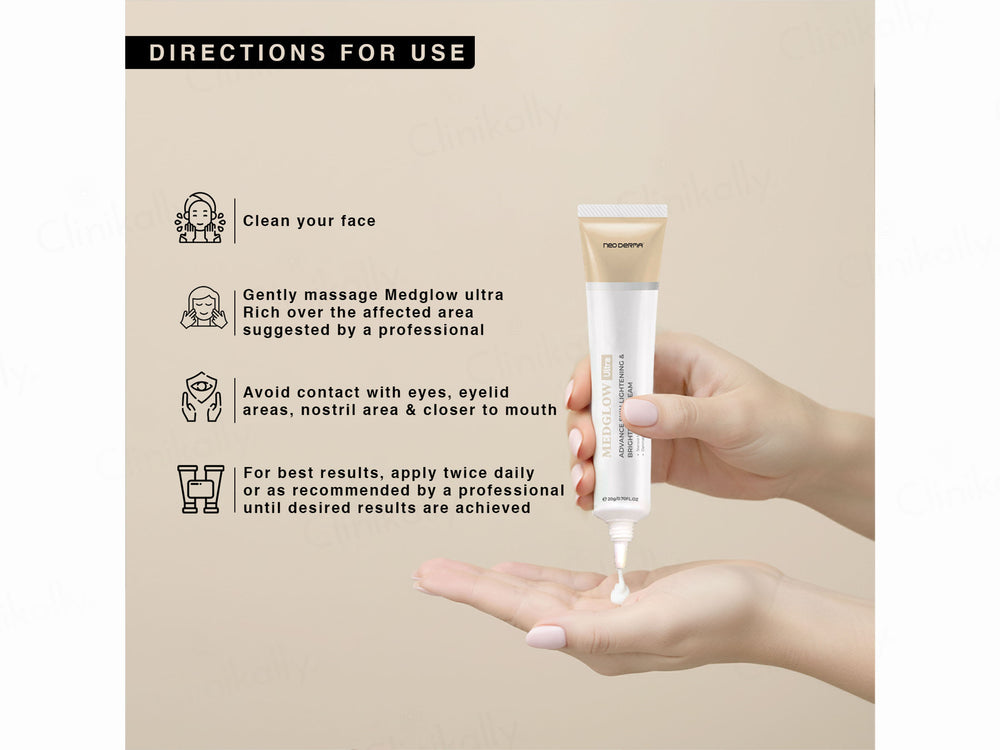 Medglow Ultra Advance Skin Lightening & Brightening Cream